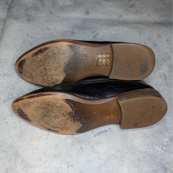 Madewell Frances Leather Slip-On Loafer in Black, Size 8.5 - Picture 10 of 11